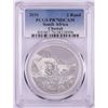 Image 1 : 2016 Proof South Africa 2 Rand Cheetah Silver Coin PCGS PR70DCAM