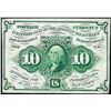 Image 1 : March 3, 1863 Second Issue Ten Cents Fractional Currency Note