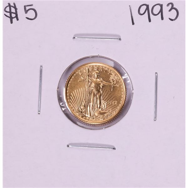 1993 $5 American Gold Eagle Coin