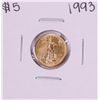 Image 1 : 1993 $5 American Gold Eagle Coin