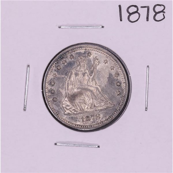 1878 Seated Liberty Quarter Coin