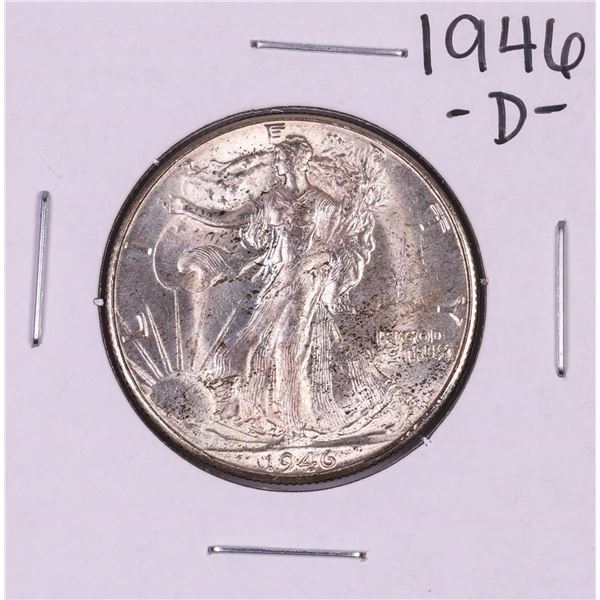 1946-D Walking Liberty Half Dollar Coin