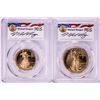 Image 1 : 1987-W $25 & $50 Proof American Gold Eagles PCGS PR69DCAM Michael Reagan Signature