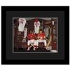 Image 1 : Pete Rose "Pete Rose & Morgan In Clubhouse" Sports Giclee On Canvas