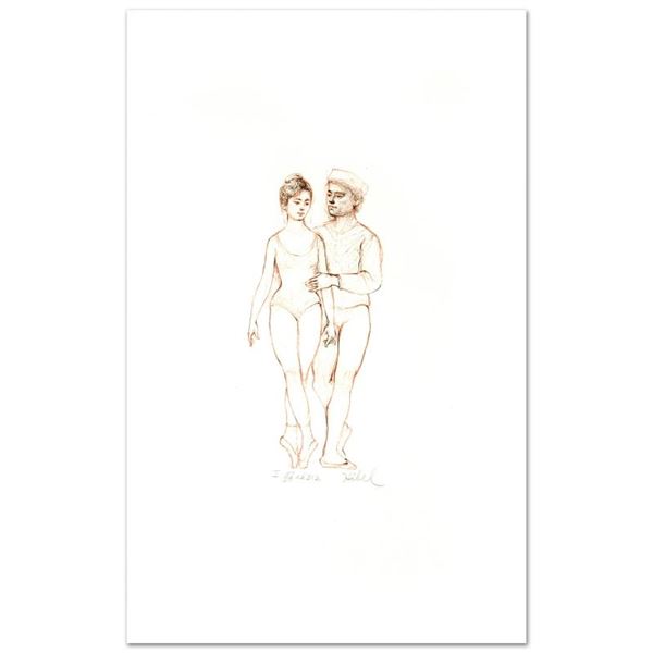 Hibel (1917-2014) "Prelude" Limited Edition Lithograph On Paper