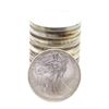 Image 1 : Roll of (20) Brilliant Uncirculated 1996 $1 American Silver Eagle Coins