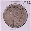 Image 1 : 1922 $1 Peace Silver Dollar Coin