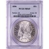 Image 1 : 1896 $1 Morgan Silver Dollar Coin PCGS MS65