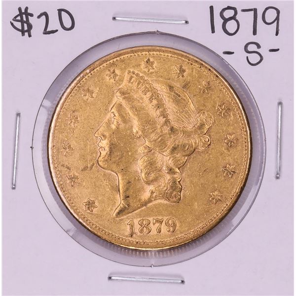 1879-S $20 Liberty Head Double Eagle Gold Coin