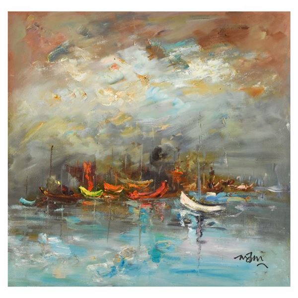 Mani Original Oil Painting (30" X 30") On Canvas