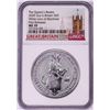 Image 1 : 2020 Great Britain 5 Pounds The Queen's Beasts 2oz Silver Coin NGC MS70 First Releases