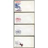 Image 1 : Lot of (4) WWII Era Patriotic Unused Envelopes