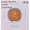 Image 1 : 1878 Great Britain Gold Sovereign Coin
