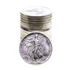 Image 1 : Roll of (20) Brilliant Uncirculated 1994 $1 American Silver Eagle Coins