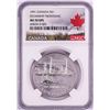 Image 1 : 1991 $1 Canada Steamship Frontenac Silver Dollar Coin NGC MS70 DPL