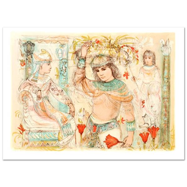Hibel (1917-2014) "Aida" Limited Edition Lithograph On Paper