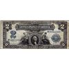 Image 1 : 1899 $2 Mini-Porthole Silver Certificate Note