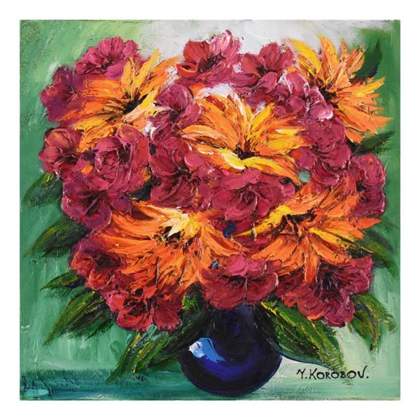 Korobov "Fragile Beauty" Original Acrylic On Canvas