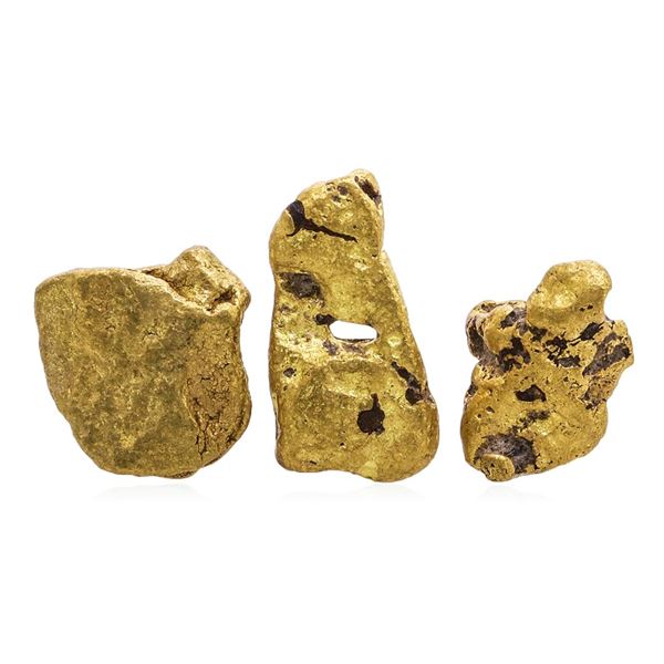 Lot of Gold Nuggets 3.52 Grams Total Weight