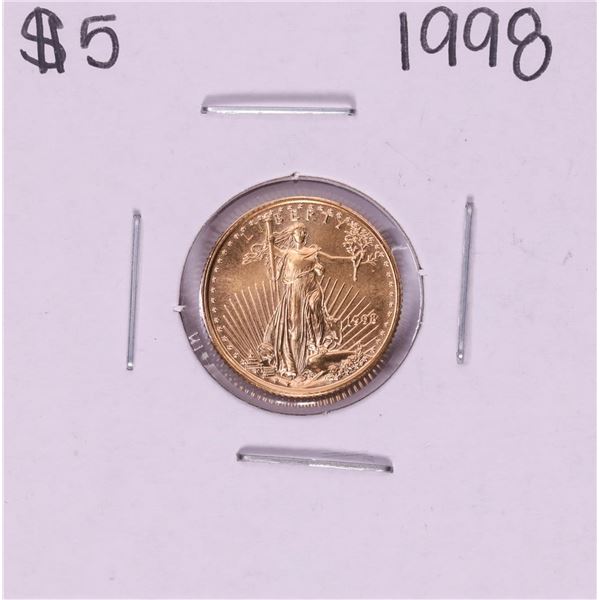 1998 $5 American Gold Eagle Coin