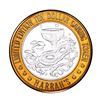 Image 1 : .999 Fine Silver Harrahs Casino Las Vegas, Nevada $10 Limited Edition Gaming Token