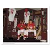Image 1 : Pete Rose "Pete Rose And Morgan In Clubhouse" Sports Giclee On Canvas