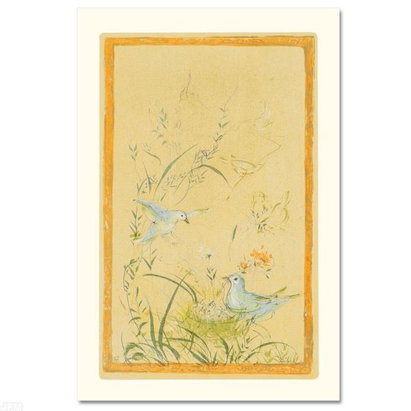 Hibel (1917-2014) "Printemps" Limited Edition Lithograph On Paper