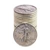 Image 1 : Roll of (20) 1943 Walking Liberty Half Dollar Coins