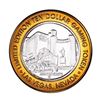 Image 2 : .999 Silver Las Vegas Club Nevada $10 Casino Limited Edition Gaming Token