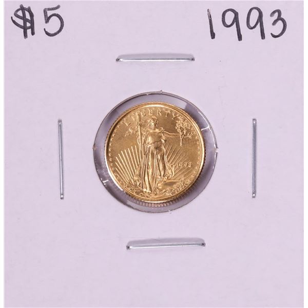 1993 $5 American Gold Eagle Coin