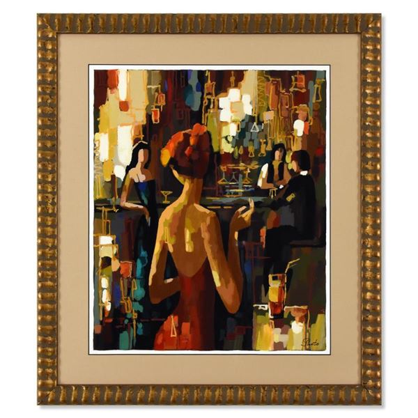 Nelly Panto "Red Dress" Limited Edition Serigraph On Paper