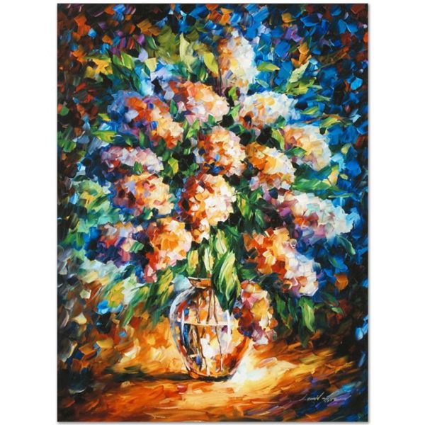 Afremov (1955-2019) "A Thoughtful Gift" Limited Edition Giclee On Canvas