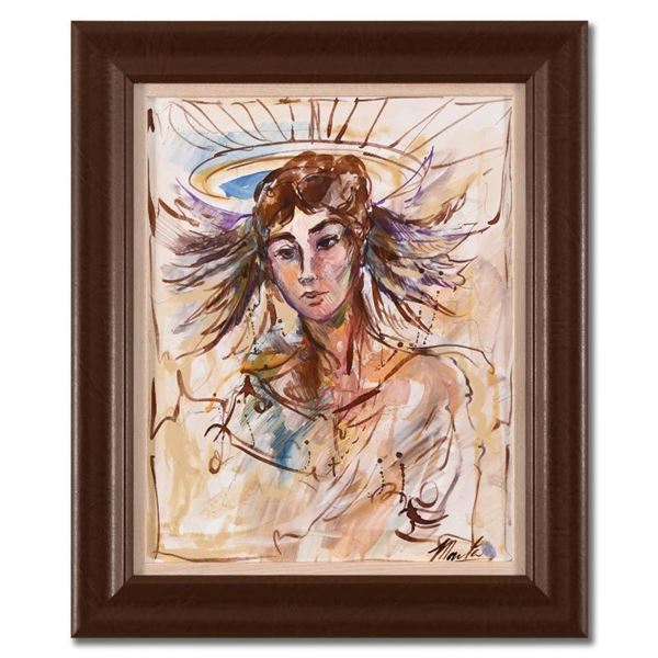 Marta Wiley Framed Original Mixed Media Painting On Canvas