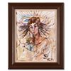 Image 1 : Marta Wiley Framed Original Mixed Media Painting On Canvas