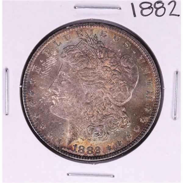 1882 $1 Morgan Silver Dollar Coin Nice Toning