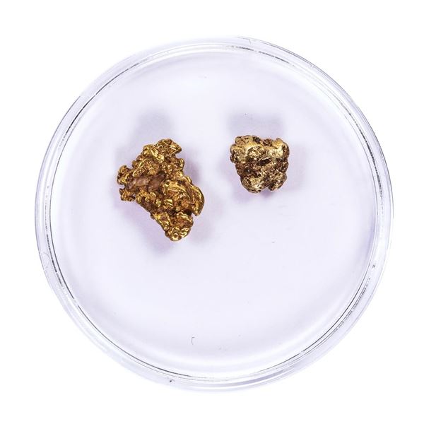 Lot of Gold Nuggets 2.47 Grams Total Weight