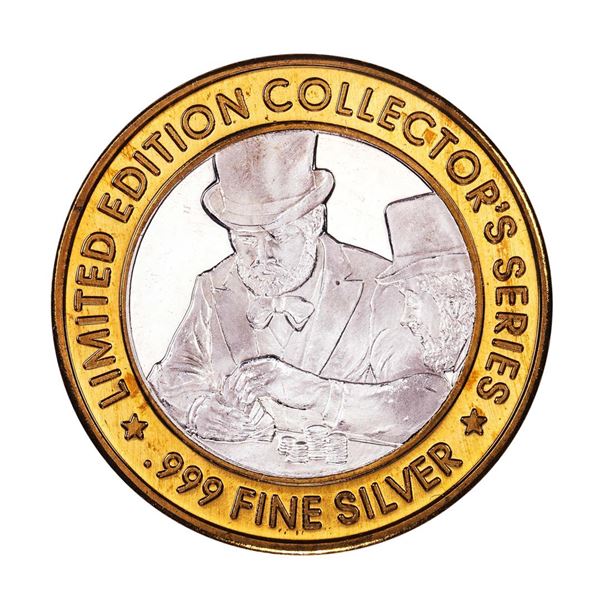 .999 Silver Bally Bart Tunica, Mississippi $10 Casino Limited Edition Gaming Token