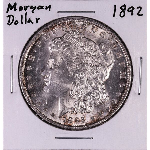 1892 $1 Morgan Silver Dollar Coin