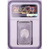 Image 2 : 1998 Proof N. Korea 250 Won Millennium Dragon 20 Gram Silver Bar NGC PF70 Ultra Cameo