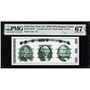 Image 1 : Circa 1970's Washington Center Giori Test Note PMG Superb Gem Uncirculated 67EPQ