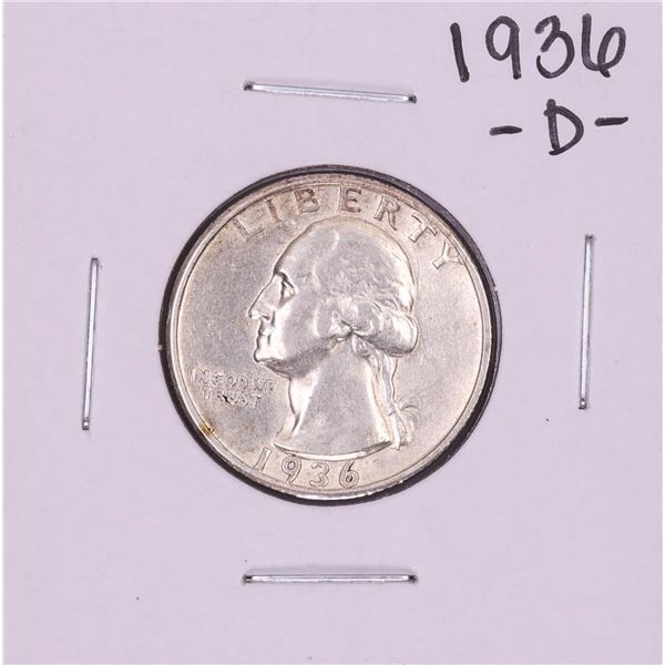 1936-D Washington Quarter Coin