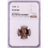 Image 1 : 1958 Proof Lincoln Wheat Cent Coin NGC PF69RD