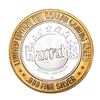 Image 2 : .999 Silver Harrahs Reno, Nevada $10 Casino Limited Edition Gaming Token