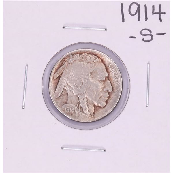 1914-S Buffalo Nickel Coin