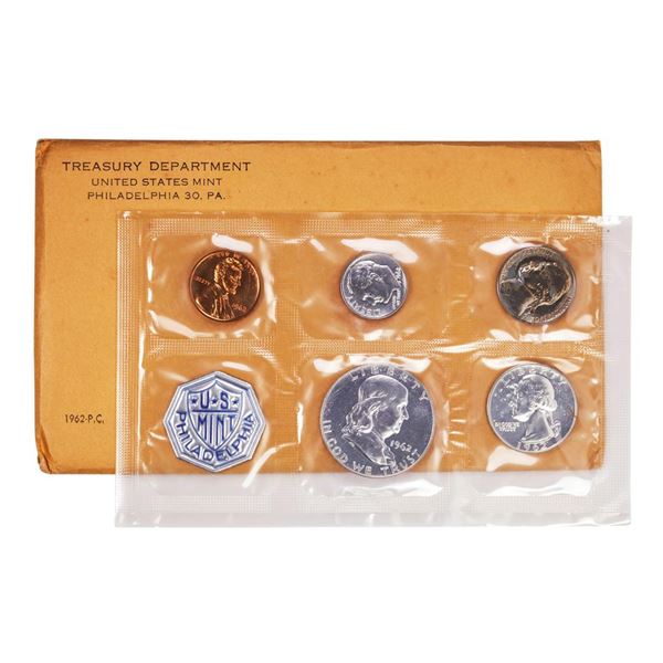 1962 (5) Coin Proof Set in Envelope