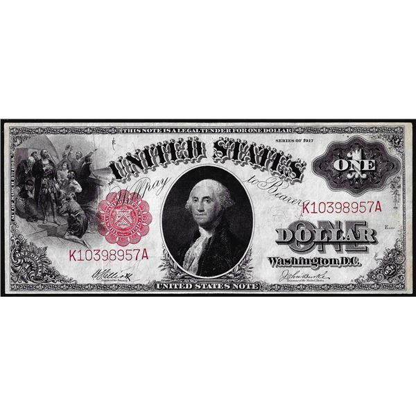 1917 $1 Legal Tender Note