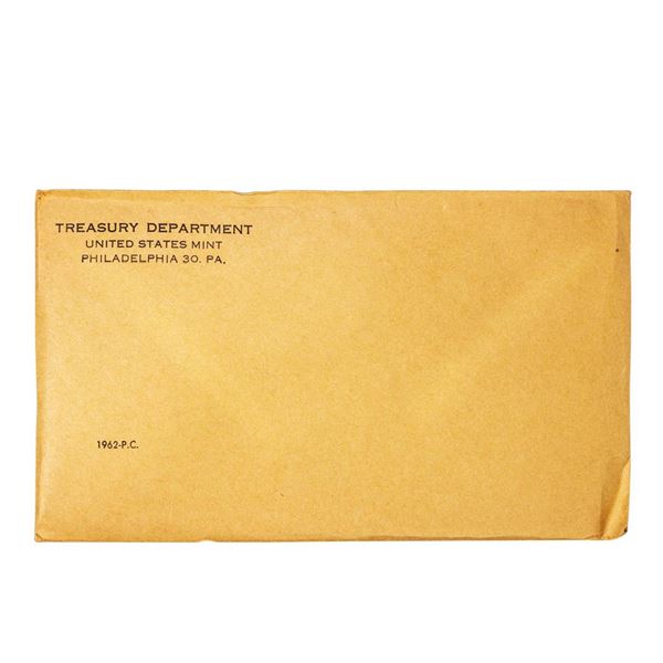 Unopened 1962 (5) Coin Proof Set in Envelope