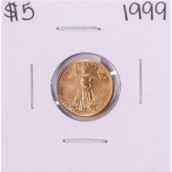 1999 $5 American Gold Eagle Coin