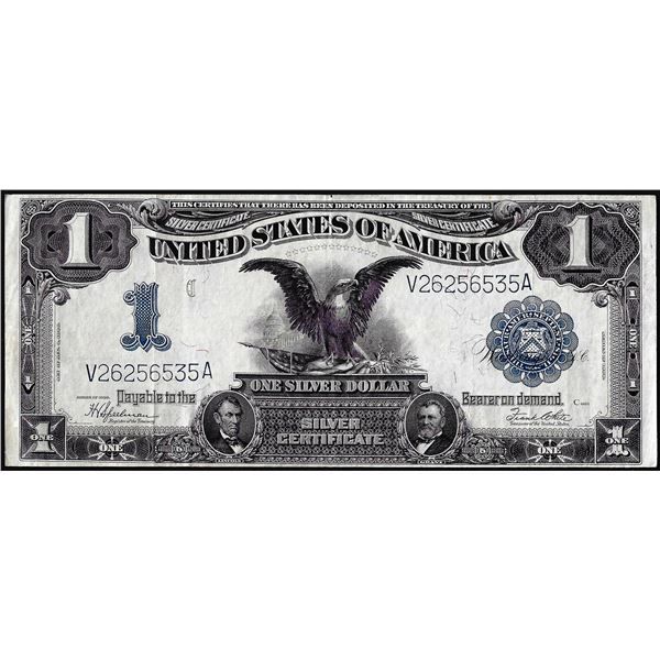 1899 $1 Black Eagle Silver Certificate Note