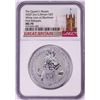 Image 1 : 2020 Great Britain 5 Pounds The Queen's Beasts 2oz Silver Coin NGC MS70 First Releases